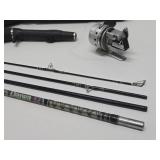 Vintage DAIWA "MiniCast" Travel Fishing Rod w/Case -