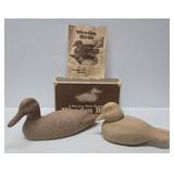 Wooden Bird Factory Unpainted Duck Decoys