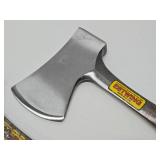 Pair of ESTWING Hatchets w/Leather Headcovers