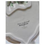 FITZ & FLOYD "Bunny Blooms" Cookie or Biscuit Jar