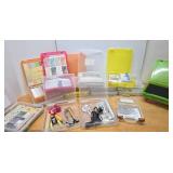 HUGE Lot of Brand New Scrapbooking Crafting Supplies in Nice Organized Cases