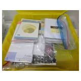 HUGE Lot of Brand New Scrapbooking Crafting Supplies in Nice Organized Cases