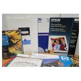 New or Like-New EPSON Stylus Photo R3000 Photo Printer w/TONS of Brand New Supplies