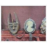 Jewelry Box Full of Vintage Signed & Unsigned Jewelry