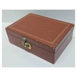 Jewelry Box Full of Vintage Signed & Unsigned Jewelry