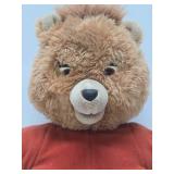 Working Vintage Animated TEDDY RUXPIN Plush Bear w/Tape