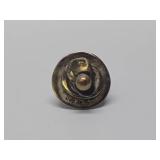 Signed Modernist Sterling Silver Ring by Uno De 50 - Size 6.5