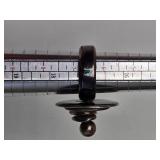 Signed Modernist Sterling Silver Ring by Uno De 50 - Size 6.5