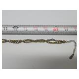 Signed Vintage Camenae JLR Janet Lee Ripley Sterling Silver & Carved Pearl Necklace