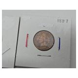 Group of 23 US Indian Head Pennies