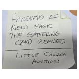 Hundreds of New MAGIC The Gathering Card Sleeves