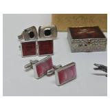 Vintage Jewelry Box Full of Vintage Men