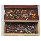 Vintage Jewelry Box Full of Vintage Men