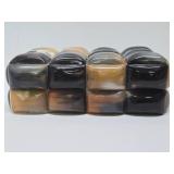 Very Cool Vintage Genuine Buffalo Horn Trinket Box