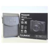 New in Box PANASONIC Digital 4K Camera Model DMC-LX10 w/Matching Case! - 20.1 Mega Pixel