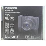 New in Box PANASONIC Digital 4K Camera Model DMC-LX10 w/Matching Case! - 20.1 Mega Pixel
