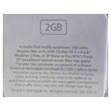 Brand New 2gb Apple iPod Shuffle - w/ New Leatherology Case