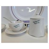 Lot of Vintage etc Restaurant China Dishware including Walgreen Agency