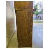 Antique Oak Built-In Buffet / Hutch