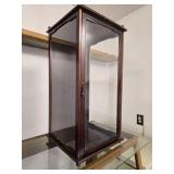 Tall Glass Vertical Display Case - 25"