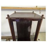 Tall Glass Vertical Display Case - 25"