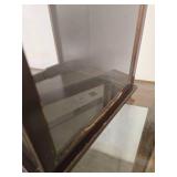 Tall Glass Vertical Display Case - 25"