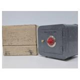 Awesome Working NOS Vintage "Alarm" Safe Bank