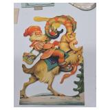 Box w/Unique Antique Greeting Cards