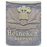 Vintage Embossed HEINEKEN Beer Sign