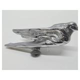 Awesome Vintage Chrome Winged Goddess Hood Ornament