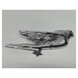Awesome Vintage Chrome Winged Goddess Hood Ornament