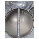 Set of 4 Vintage CHEVROLET Chrome Hub Cas & 4 Brand New Hubcaps