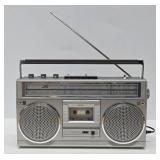 Very Cool Working Retro Vintage JVC Model RC-555JW Boombox/Cassette Player Recorder & Radio