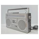 Very Cool Working Retro Vintage JVC Model RC-555JW Boombox/Cassette Player Recorder & Radio