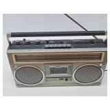 Very Cool Working Retro Vintage JVC Model RC-555JW Boombox/Cassette Player Recorder & Radio