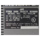 Very Cool Working Retro Vintage JVC Model RC-555JW Boombox/Cassette Player Recorder & Radio