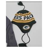 Nice Clean New & Like New GREEN BAY PACKERS Sweatshirt, Hats Slippers etc