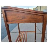 Excellent Condition and Quality Leather-Top Standing Writing Desk