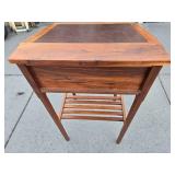 Excellent Condition and Quality Leather-Top Standing Writing Desk