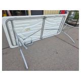COSCO 6-Foot White Plastic Folding utility Table