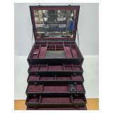 Large New & Unused Multi-Drawer Jewelry Chest