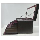 Large New & Unused Multi-Drawer Jewelry Chest