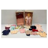 Vintage Terri Lee Doll With Trunk And Clothing