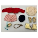 Vintage Terri Lee Doll With Trunk And Clothing