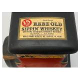 Two Vintage Collectible Automobile Whiskey Decanters