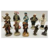 Misc. Vintage Collectible Miniature Emmett Kelly Clown Figurines