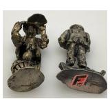 Misc. Vintage Collectible Miniature Emmett Kelly Clown Figurines