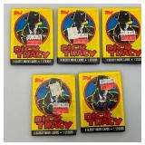 Vintage Topps DICK TRACY Wax Packs (Sealed)