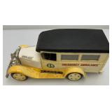 Two Vintage Jim Beam Automobile Decanters Including Ambulance And 1929 Ford Model A