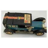 Two Vintage Collectible Automobile Whiskey Decanters